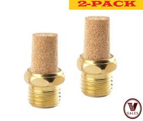 Bem-1 3v Sales Bem-1/8 2-pack Brand New Sintered Bronze Muffler Brass Body 1/8ftft Npt Bem-1 3v Sales Bem-1/8 2-pack Brand New Sintered Bronze Muffler Brass Body 1/8ftft Npt