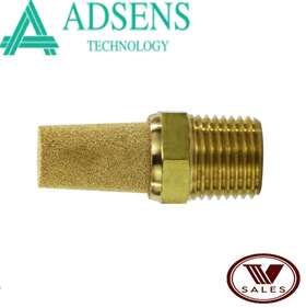 Bm-68 3v Sales Em-68 Adsen Sintered Bronze Brass Cone Muffler 3/4 Inch Npt Bm-68 3v Sales Em-68 Adsen Sintered Bronze Brass Cone Muffler 3/4 Inch Npt