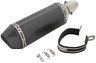 744759144300 Undisclosed Racing Slip On Exhaust Universal Inlet Muffler