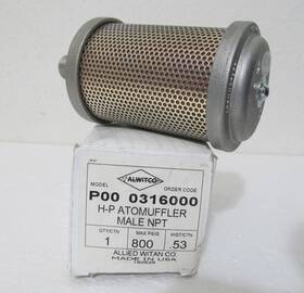 Alwitco 0316000 H-p Atomuffler Male Npt- Model P00