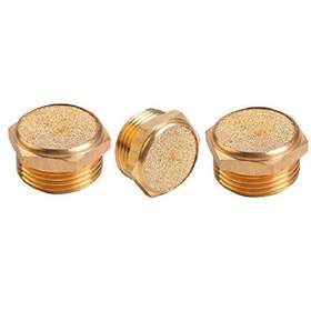 Beduan 796826453587 Sintered Bronze Pneumatic Exhaust Muffler 1/8 Inch Npt Male Air Silencer Fitting