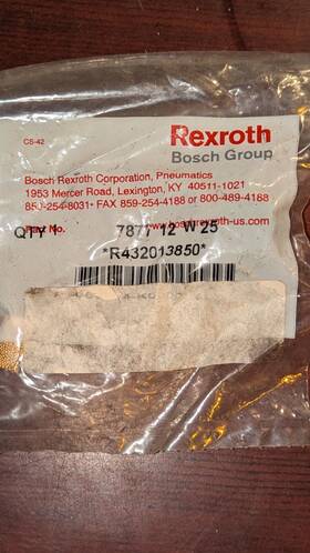 Bosch Rexroth R432013850 Pneumatic Muffler