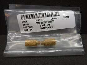 4645 Festo U-m5 Silencer Lot Of 2