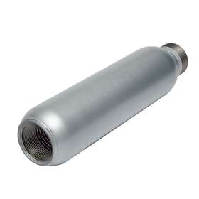 Gast Aj121g Pneumatic Muffler - 2-1/2 Npt Port Size 5 To 8 Db Noise Reduction