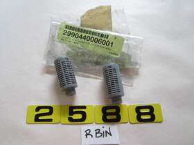 Herion 0014600 Plastic Pneumatic Silencer 1/4 Inch Lot Of 2