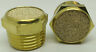 Mf12-2 Npt Male Breather Vent Flat Bronze Silencer Mufflers Air Ride