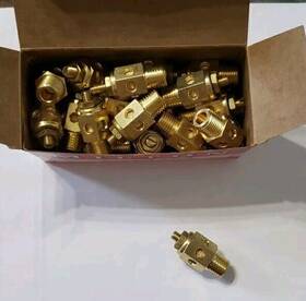 Milton 1087-4hfbk 1087-4hf Speed Control Exhaust Muffler High Flow 1/4 Inch Npt New In Box 25