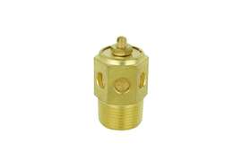 1087-12bk Milton Industries 3/4 Speed Control Exhaust Muffler Inch Mnpt - 40 Micron Bronze Silencer 25ea