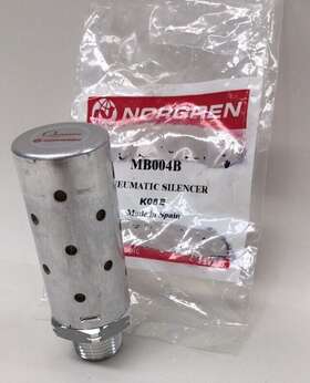 Mb004b Norgren Pneumatic Silencer Shell Type Muffler K08e 1/2 Inch Npt Quietaire