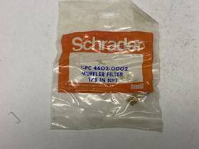 Parker Schrader Bellows 4602-0002 New In Bag 1/8 Inch Npt Muffler Filter