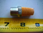 Lot Of 13 Pneumatic Air Muffler Silencers Nickel Plated Brass 1/4" Mnpt. Fixed Price $35.99.