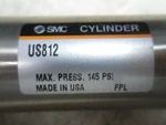 Smc US812 Pneumatic Cylinder 145 Psi Max Pressure. Fixed Price $318.59.