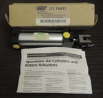 Speedaire Cylinder 1A431 With Clevis Pin New Box 1/8 Npt 3" Displacement. Fixed Price $125.00.