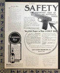 1913 Colt Fire Arms Automatic Lock Pistol Handgun Safety Hunt Hartford Ad FDA41. Fixed Price $21.95.