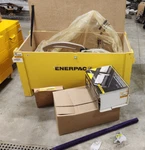 Enerpac LGHS364A 64-TON Hydraulic Lock Grip 3-JAW Puller XA11G Air Foot Pump #6. Fixed Price $6901.07.