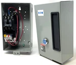 Eaton Magnetic Motor Starter 10 Hp 230 Volt Single Phase B27CGF45B057 50 Amp. Fixed Price $279.00.
