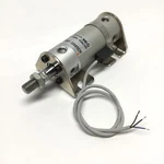 Smc NCDGBN32-0100 Pneumatic Cylinder, 32MM Bore, 1" Stroke W/ 1X Auto Switch. Fixed Price $50.00.