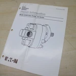 Eaton 25300 Gear Pump B2 Series Service Manual Repair Shop 20 Book Guide 1990. Fixed Price $15.00.