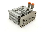 Smc MGPM12-10 Compact Guide Cylinder W/ Fittings. Fixed Price $37.04.