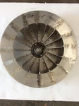 New Spencer Turbine FNA118710P Blower Impeller Fan 24"OD 5 Width 1-7/8 Bore Ss. Fixed Price $500.00.