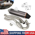 Slip On Full Exhaust Muffler Pipe System For CRF150F CRF230F 2003-2017 Dirt Bike. Fixed Price $88.99.