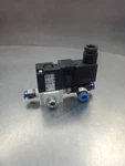 Smc VT307-5DZ1-02 Solenoid Valve 3-PORT 1/4" Npt 3-WAY W/connector Mod. 6D-9. Fixed Price $21.60.
