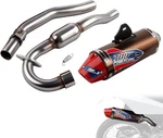 Jfg Racing Red Dirt Bike Exhaust Slip On. Fixed Price $160.92.