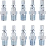 Milton 777 1/4" Male Plug A-style 25EA. Fixed Price $44.50.