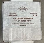 Alwitco 0375015 X15 Air Dryer 1-1/2" Male Npt Atomuffler. Fixed Price $125.00.