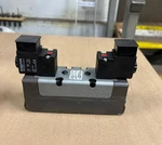 Aventics R432006076 Pneumatic Valve 150 Psi R432011985 Solenoid Coil. Fixed Price $150.00.