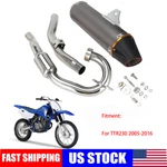 Slip On Full Exhaust Muffler Pipe System For TTR230 Dirt Pit Bike. Fixed Price $96.99.