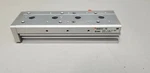 Smc Dual Rod Guided Pneumatic Linear Slide Table Actuator MXS12-75. Fixed Price $99.99.
