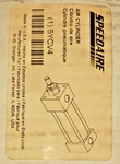 Speedaire 5YCV4 Cylinder: 1/2" Bore Dia., 1" Stroke, 1/4" Npt Port. Fixed Price $100.00.