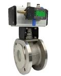 Omal Actuated Ball Valve DN65 PN16 CF8M W/ DA120401S F05-F07 Actuator. Fixed Price $350.00.
