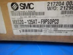 Smc- Pneumatic Slide Table Cylinder MXS20-125AT. Fixed Price $500.00.