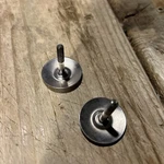 Singer Touch & Model 640 Sewing Machine 2 Washer Feet W/ Screws. Fixed Price $9.00.