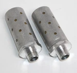 Lot X Norgren MB004B Aluminum Muffler, Male 1/2" Bspt Port, 5.9 Cv, Quietaire,. Fixed Price $40.00.