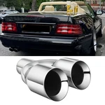 2.5" Inlet 3.5" Outlet 9.5" Length Steel Exhaust Tip For Mercedes-benz SL500 600. Fixed Price $49.05.