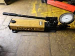 Enerpac HPT1500, Two Speed, High Pressure Hydraulic Hand Pump With Gauge. Fixed Price $1136.88.