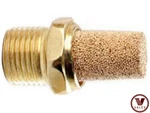 Factory New! BEM-1/2 Pneumatic Muffler 1/2" Npt, Brass Body, Sintered Bronze. Fixed Price $9.24.