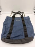 Bimba Lola Blue Nylon Metal Greyhound Logo Tote Medium Crossbag. Fixed Price $35.10.