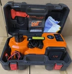 Electric Car Jack Kit 5TON 12V Hydraulic Lift For Suv Mpv 3-IN-1 Lcd. Fixed Price $70.00.