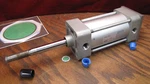 Smc US25346-S0300 Pneumatic Tie Rod Cylinder 3" Stroke 250PSI. Fixed Price $75.00.