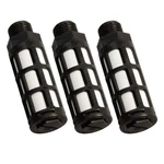 Plastic Exhaust Air Silencer, 1/2" Line Pneumatic Muffler Black Compress. Fixed Price $13.40.