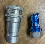 Parker Series 60 Coupling & Female H2-62 H2-63 Never Used. Fixed Price $75.00.