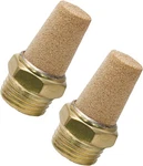 Zorfeter 2PCS Pneumatic Brass Exhaust Muffler Filter, 1/2" Npt 1/2MALE. Fixed Price $12.64.